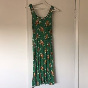 & Other Stories green floral summer dress